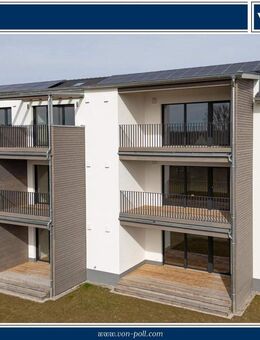 Neubau mit Weitblick: 2-Zimmer-Wohnung in Flachslanden - Ideal für Singles und Paare - Flachslanden