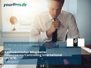 Kaufmännischer Mitarbeiter Finanzwesen/Controlling International (m/w/d) - Besigheim