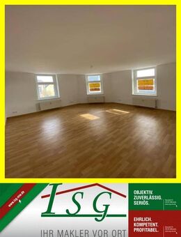 AB 01.08.2025 - 4-Raum Wohnung im 2. OG - SANIERT - Tageslichtbad mit Wanne! - Mittweida
