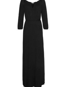 LASCANA Maxikleid mit Cut-outs am Ausschnitt, schulterfreies Sommerkleid, Strandkleid