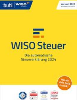 WISO Steuer 2025 für die Steuererklärung 2024 - für Mac, Windows und Tablets - Kassel