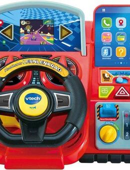 Vtech® Lernspielzeug Abenteuer Lernlenkrad, mit LCD-Farbbildschirm