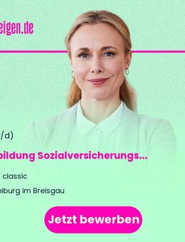 Ausbildung Sozialversicherungsfachangestellte Fachrichtung Allgemeine Krankenversicherung (w/m/d) - Göppingen