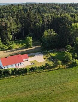 Natur trifft Qualität:A+ Massivhaus am Waldrand - Alleinlage, 230 m² Wfl. auf 1808m², prov.frei - Dentlein (Forst)