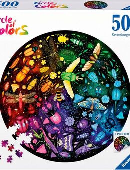 Ravensburger Puzzle Insekten, 500 Puzzleteile, Made in Europe