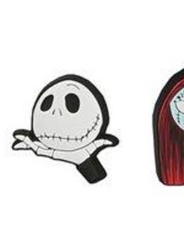 Crocs Schuhanstecker Jibbitz™ Nightmare before Christmas (Set, 5-tlg., Kein Spielzeug. Nicht für Kinder unter 3 Jahren geeignet), Charms mit ikonischen Weihnachtsmotiven "Nightmare before Xmas"