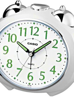 CASIO Quarzwecker TQ-369-7EF Wecker, Beleuchtung, Schlummerfunktion, Geschenkidee, Schlafzimmer