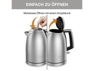 Krups Wasserkocher BW552D Excellence, 1,7 l, 2400 W, Auto Shut-Off, 360° drehbarer Sockel, Wasserstand am Griff