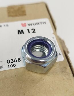 Würth Stop-Muttern, selbstsichernd, DIN 985, Stahl, vz.blau - Lorch (Baden-Württemberg)