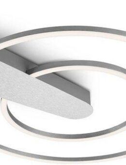 Briloner Leuchten Deckenleuchte Deckenleuchte NICO DUO, aluminiumfarbig, LED, dimmbar, 3000 Lumen, Deckenlampe