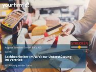 Sachbearbeiter (m/w/d) zur Unterstützung im Vertrieb - Limburg (Lahn)