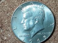 USA Half Dollar Kennedy 1965 - Weißenfels