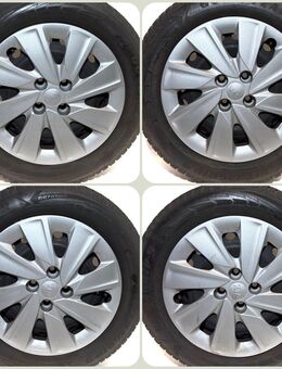 Kia Rio UB YB Stahl-Felgen Winter-Reifen 185/65 R15 LK 4x100 ET46 - Nottuln