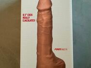 Neu & originalverpackt: 24 cm Dildo Doc Johnson Bust It Squirting Realistic Cock - Bad Homburg (Höhe)