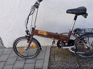 Faltrad 20", E-Bike, Alu, braun - Glött