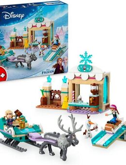 LEGO® Annas Schlittenabenteuer (43256), LEGO Disney Princess Konstruktionsspielsteine, (192 St), Made in Europe