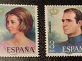 2 Briefmarken ESPANA König Juan Carlos und Königin Sofia von Spanien in 51377