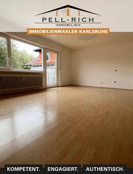 WIRKUNGSVOLL: attraktive Dreizimmerwohnung mit Balkon im Stadtteil Knielingen zur Miete! - Karlsruhe