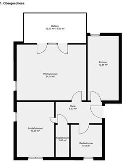 *** Sonnige 3-Zimmer-Wohnung mit großem Balkon und hellen Wohnräumen *** - Nußdorf