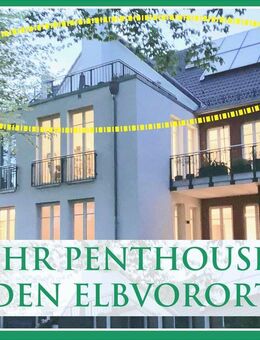 Lichtdurchflutetes Penthouse mit großer Terrasse und Balkon - Hamburg
