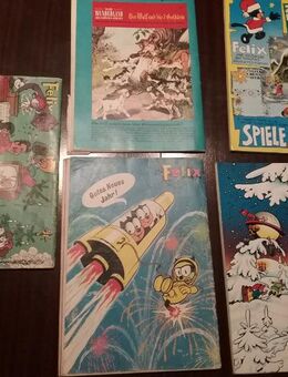 5 Felix Weihnachts Sonderhefte von 1966 bis 1970 abzugeben. - Baumholder Zentrum