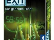 Kosmos Spiel EXIT, Das Spiel, Das geheime Labor, Rätselspiel, Made in Germany