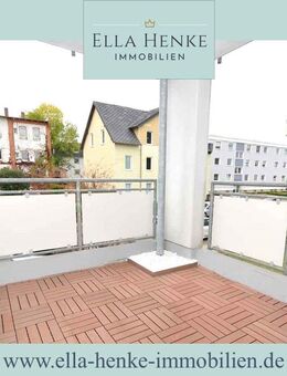 Schöne, große 3-Zimmer-Wohnung mit Balkon, moderner Einbauküche + PKW-Stellplatz.... - Wolfenbüttel