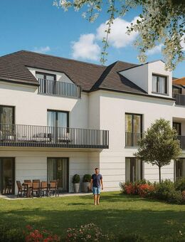 Moderne 2-Zimmer-Wohnung mit Gartenanteil - ruhig gelegen im Erdgeschoss - Herzogenaurach