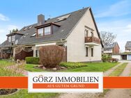 Gepflegte Maisonette Wohnung mit 99 m² Wohn- und Nutzfläche - Gartennutzung, eigenem Pavillion, Gartenhaus, Garage und Carport! - Hasloh