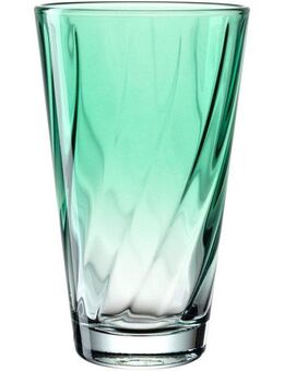 LEONARDO Gläser-Set Trinkglas, TWIST, 300 ml, 4er-Set, Glas, Longdrinkbecher, spülmaschinengeeignet