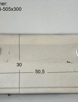 Peugeot J5 / Dethleffs Wohnmobilaufbau Seiten-Blende LINKS Schürz - Schotten Zentrum