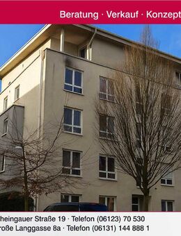 Schöne, moderne und altersgerechte Eigentumswohnung mit Balkon in ruhiger Lage - Wiesbaden