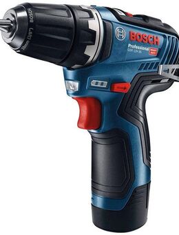 Bosch Professional Akku-Bohrschrauber GSR 12V-35, max. 1750 U/min, (Set), inkl. 2 Akkus, Ladegerät und Koffer