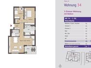 PREISAKTION NEU: 545.000€ statt ALT: 645.000€ | 3-Zimmer-Wohnung mit Balkon oder Terrasse - Nürnberg
