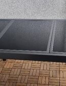 Gartenmöbel Tisch Aluminium Set Glastisch Stühle Hochlehner in 13347