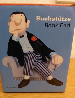 Loriot Buchstütze "Herr im Sessel", neu, ovp - Bielefeld Brackwede