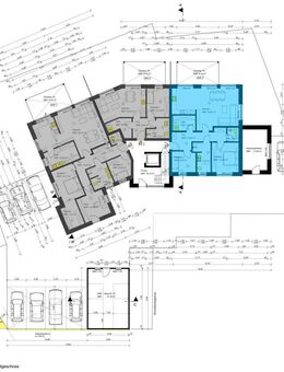 Energieeffizient & komfortabel wohnen - 3 Zimmer EG-Neubau mit Terrasse & Stellplatz - Uelsen