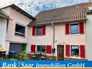 Idyllisch gelegenes Reihenmittelhaus in Blieskastel-Bierbach mit Garage - ideal zum Selbstausbau - Blieskastel