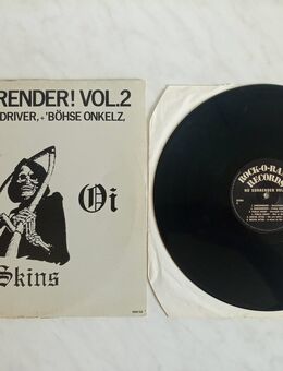 Böhse Onkelz LP Vinyl Schallplatte NO SURRENDER - Hagen (Stadt der FernUniversität) Dahl