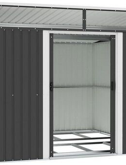 KONIFERA Gerätehaus Metallgerätehaus, BxT: 250x200 cm