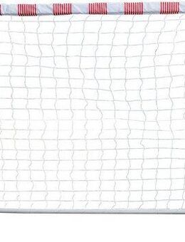 SANDORA Fußballtor Volley L, Ron-Robert Zieler Edition, 300x160x90, rot/weiß