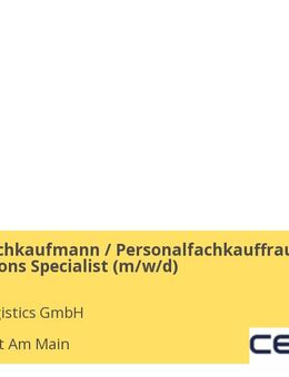 Personalfachkaufmann / Personalfachkauffrau als HR Operations Specialist (m/w/d) - Frankfurt (Main)