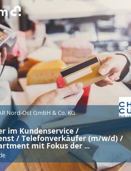 Mitarbeiter im Kundenservice / Kundendienst / Telefonverkäufer (m/w/d) / Sales Department mit Fokus der Fehlmengenbearbeitung - Ludwigsfelde