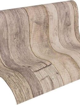living walls Vliestapete Best of Wood`n Stone 2nd Edition, leicht strukturiert, Holz, gestreift, realistisch, Tapete Holzoptik matt leicht strukturiert Tapeten Wohnzimmer modern