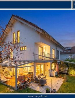 Lichtdurchflutetes Familienglück mit Sauna, Garten, Sonnenterrassen und Energiewert A+ - Baierbrunn