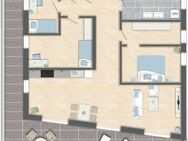Wohntraum - 4-Zimmer Penthouse Wohnung mit großzügiger Terrasse! - Emmingen-Liptingen