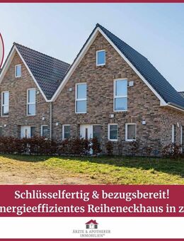 Modernes & energieeffizientes Reiheneckhaus in zentraler Lage - schlüsselfertig & bezugsbereit! - Moormerland