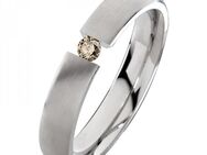 Damenring Edelstahl DE062 mit Diamant - Aholming