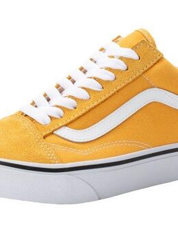 Vans Old Skool Sneaker mit kontrastfarbenem Logo an der Ferse