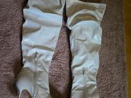 Overknee Stilletto gr 41 weiß neu - Rheine